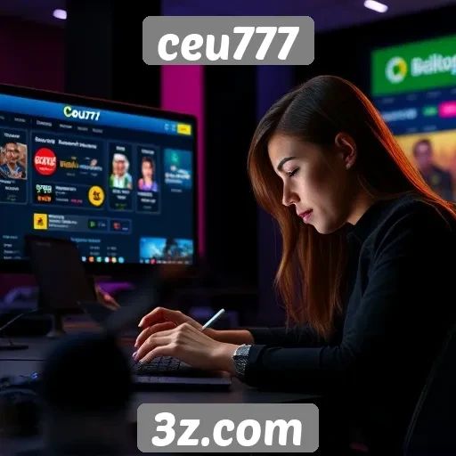 experiência do usuário no site ceu777