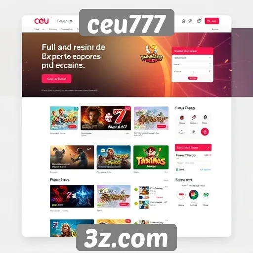 novidades na interface do site ceu777 melhoram a experiência